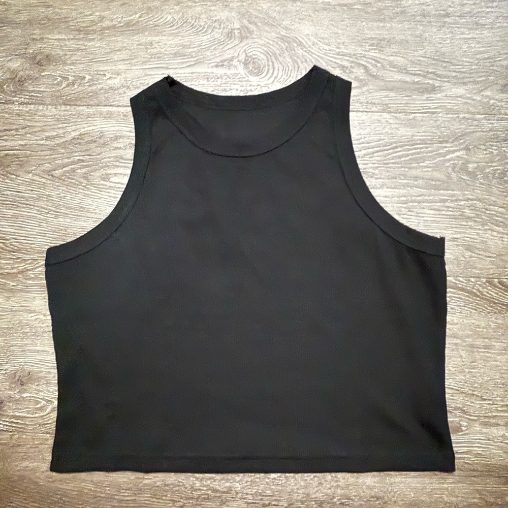 Black Sleeveless Women's Top